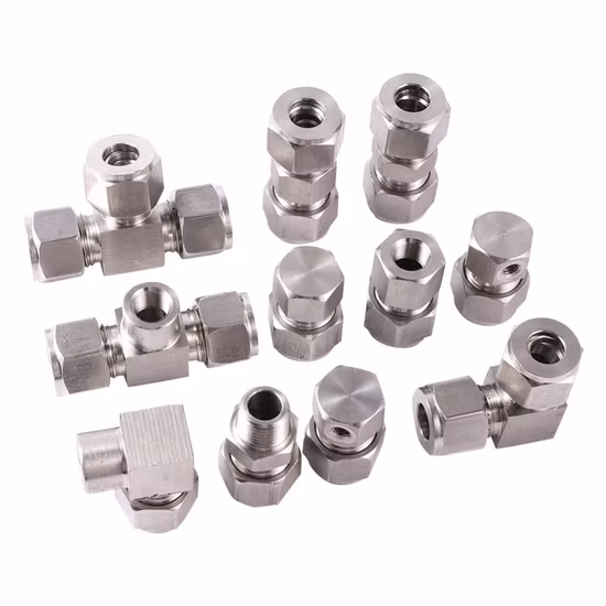 Raccordo in acciaio inox antiscivolo con filettatura femmina da 1/8